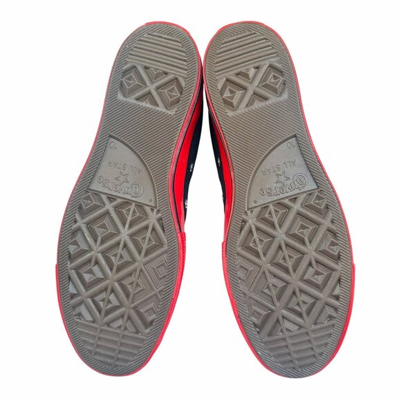 ✨Converse Chuck 70 Hi Comme Des Garçons Play Sz 12 Women's Shoes Black A01793C✨ - Picture 6 of 10